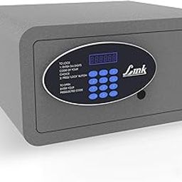 Link Smart Citron Safe Locker for Home – 28L Capacity, Digital Lock, PIN Access, Emergency Super Password, Motorized Mechanism, Grey || Free installation and 3 Year Domestic Warranty ||-65