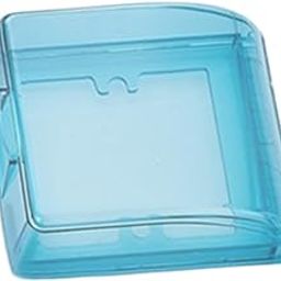 SECRET DESIRE Weatherproof Outlet Cover Outdoor Plug and Receptacle Protector for Bathroom Clear Blue-17