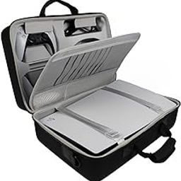 OIVO INDIA Hard Shell Water-Resistant Carry-Bag Compatible for PlayStation 5 Disc/Digital Version PS5 Bag-20