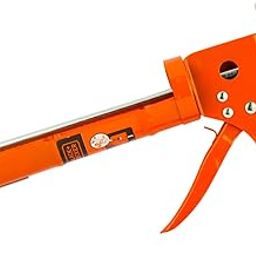 BLACK+DECKER BDHT81570 Steel Half-Open Caulking Gun-330mm (Orange)-17
