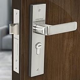 Plantex Heavy-Duty Door Lock Set - Main Door Lock Handle Set/ 6-Lever Lock Mechanism with 3 Years of Warranty/Mortise Lock with 3 Keys, Brass Lock Body & Cylinder(8110 - Matt)-image-99