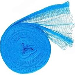 Pigeon net for Balcony 6 Months Guarantee Nylon ISI Mark 5 feet/10 feet with 1 Cutter,25 Clamps for Installation(Blue Color)-13
