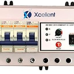 ELCB | Earth Leakage Circuit Breaker |Three Phase 63 AMP & Over Voltage Protection | low voltage protection | overload protection-20