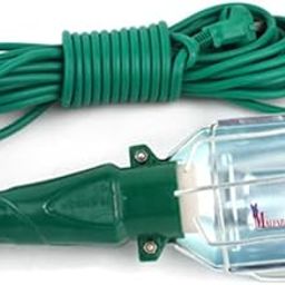 Malfah Work Light Led, Safety Work Light,Portable Car Inspection Repair Emergency Handheld Work Lamp with Plug, Non-Slip Handle with Ergonomic Design 109101-15