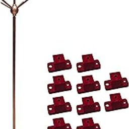 Elapp Brass Copper Lightning Arrester 9.2 mm diameter and 915 mm in length And Elapp Epoxy electrical Insulator (red) For Lightning Arrester (pack of 10) for Lightning Arrester-image-18