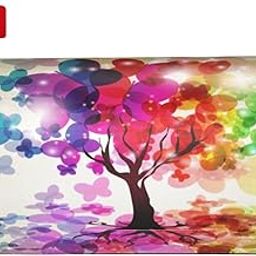 Joyidec Abstract Butterflies Tree Colorful Mailbox Covers Magnetic Letter Post Box Cover Mail Wraps Garden Decorations Standard Size 21 X 18 in-image-7
