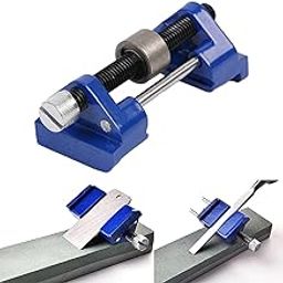 HASTHIP® Honing Guide System Chisel Sharpening Kit for Woodworking, Honing Guide Jig for Woodwork, Adjustable 0-55mm Clamp, Honing Guide Sharpening Jig Woodworking Tools Precision Sharpening Jig-16