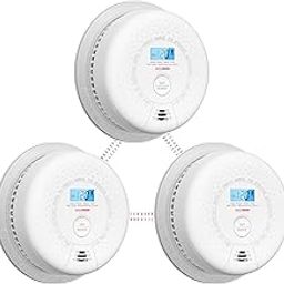 X-Sense Smoke and Carbon Monoxide Detector Combo, Wireless Interconnected Combination Smoke and Carbon Monoxide Detector with 10-Year Battery, Up to 24 X-Sense Link+ Wireless Alarms, SC01-W, 3-Pack-image-7