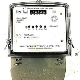 Billtech Sub Meter A.C. 3 Phase 4 Wire Counter Type Meter Rating:- 10-40Amp (Class-1)-picture-23