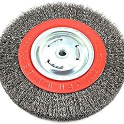 Forney Industries 72762 Wide Face Coarse Crimped Wire Bench Wheel Brush-image-75