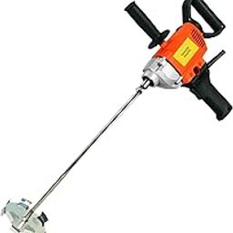 paint mixer machine blends mixture quickly and removes lumps painter tool, 1250 watt copper winded motor and crome-plated iron rod A6-10