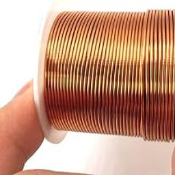 Xuulan Cable Copper Enameled Magnet Winding Wire 22AWG 39AWG 34AWG 43AWG 0.1mm 0.43mm 0.85mm 1mm QA-1/155 Used in The Production of Transformers (Color : OD 0.07mm, Size : Weight 100g)-image-19