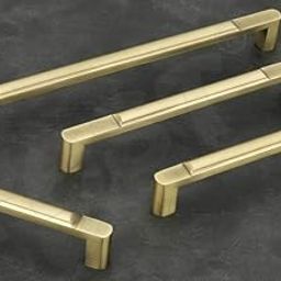 FAST CP35 Brass Antique Stainless Steel Furniture Cabinet Pull Door Handle for Wardrobe, Cupboard, Dresser Doors and Drawer 2pcs (96mm 4inch)-image-21