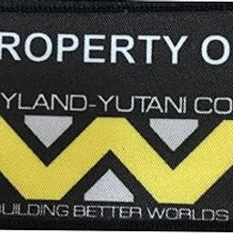 RedheadedTshirts Aliens Movie Property of Weyland-Yutani Corp Morale Patch. Perfect for Your Tactical Military Army Gear, Backpack, Operator Baseball Cap, Plate Carrier or Vest. 2x3" Hook Patch. Made-image-70