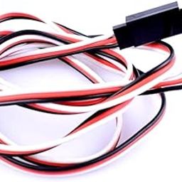 Yuvaa Enterprisess Flat 45 CM 22AWG Servo Lead Extension (Futaba) Cable with Self-Locking Hook-image-79