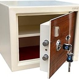 ARMOUR 29 Litre 18 Kg Mechanical Safe Locker, With Ultra Weave Key Technology Lock Box -Mild Steel Security Solution - Solid Metal Deposite Safe For Home Office Shop Money Cash Jewelery- 13x15x12 IN-14