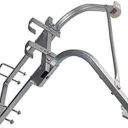 Ladder Stabilizer,Ladder Stand-Off Stabilizer Accessory for Roof Gutter Ladder Standoff,Heavy Duty Steel Extension Ladder Standoff for Roof Gutter Repair and Cleaning A-image-13