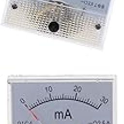 bnf® 2pcs DC Ammeter Analog Panel Meter Amp Meter Current 0-30mA|Home & Garden | Tools | Measuring & Layout Tools-4