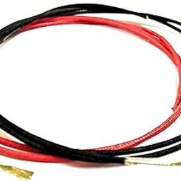 Glopro Fiberglass Copper Wire 0.5 sq. mm for heaters Motors Automotive and Heating Instruments (2Mtr, Black+Red 1m Each)-image-76