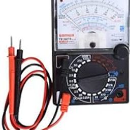Battery Powered Multi Tester AC/DC Voltage Current Resistance Decibel Fuse & Diode Protection Meter Tool for Non-Magnetic Electronic Level (2000 Counts)-12