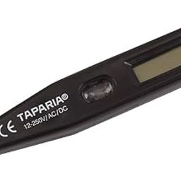 Taparia MDTN82 Plastic Digital Tester with LCD Display and Neon Bulb (Black)-26