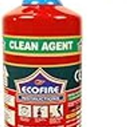 ECO FIRE Premium Clean Agent Type Fire Extinguisher ISI Mark with Wall Mount Hook and How to use Instruction Manual for Home, Kitchen, Office, School and Industrial Use is:15683 Capacity-2 kg-68