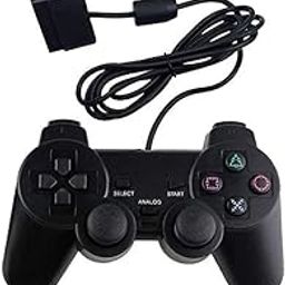 GAMENOPHOBIA Wired Dualshock Remote Controller For Playstation-2-0