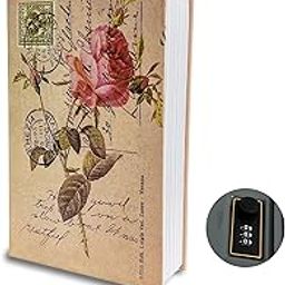 Golgner Book Safe with Combination Lock, Book Safe Safe, Secret Storage Box, Code Lock Book Safe, Book Safe for Office, Home, Money Jewellery Valuable Objects, 24 x 15.5 x 5.5 cm-image-22