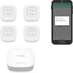 YoLink Smart Home Starter Kit: Hub & Water Leak Sensor 4-Pack, SMS/Text, Email & Push Notifications, LoRa Up to 1/4 Mile Open-Air Range, w/Alexa, IFTTT, Home Assistant-image-26