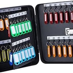 Key Storage Lock Box with Code Key Cabinet Wall Mount Universal Professional 48 Key Cards|Business & Industrial | Facility Maintenance & Safety | Access Control Equipment-4