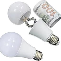 Sight Secret Light Bulb, Lightbulb Diversion Safe, Safe Light Bulb Secret Compartment, Storage Realistic Light Bulb Decoy Hiding Box,Secret Hiding Spot- Diversion Safe Stash Hide Valuables(ZS536)-15