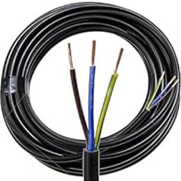 Vi3 3 Core Round Copper Wires and Cables (1.sq.mm) For Domestic and Industrial Electric Connections. (5 Meter / 16.40 Feet)-picture-19