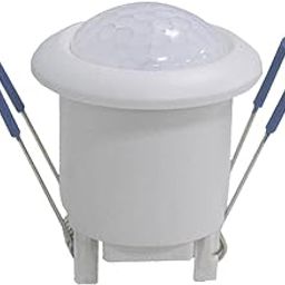 360 Degree PIR Motion Sensor LED Lamp Switch with Adjustable Timer Brightness Sensitive for Hallway Basement Garage Small Wall Recessed Detector-image-77