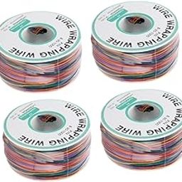 CALANDIS Set of 4 Insulation Test Wrapping Cable 30AWG 250M Flying Jumper Wire Multiple-image-93
