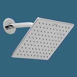 Hindware Stainless Steel 200 MM Easy Clean Rain Shower Witout Arm - Square Overhead Shower | Chrome Finish | 5-year Warranty-image-63