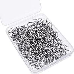 Waycreat 150pcs Stainless Steel 1 Inch S Hooks Connectors S-shaped Hook-image-38