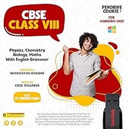 MYSMARTSCHOOL Class 8th All Subjects with Plenty of Question Banks with answers. Each Lessons are Interactive Multimedia on the Basis of CBSE Evaluation. For Windows-10