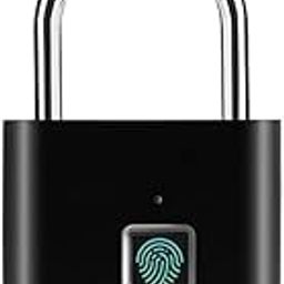 Foyken Smart Biometric Fingerprint Padlock – Keyless Security Lock with Up to 10 Fingerprint Storage, Rechargeable Battery & LED Indicator, Durable Waterproof Metal Design for Home-10