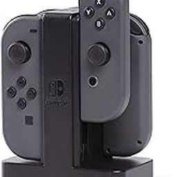 PowerA Joy-Con Charging Dock For Nintendo Switch, Black (Officially Licensed), USB-18