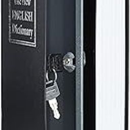Book Locker Dictionary Stainless Steel Hidden Safe Jewellery Box/Cash Locker for Home and Office (Multicolour)-picture-21