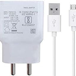 ORENSH USB Travel Adapter, 5V/2A Output, White, with Micro USB CableFast Charger Compatible with 1 Meter Micro USB Type B Charger for Vivo0 Y69 /V9 PRO Y11 / Vivo0 Y 11 V5s V7 / (CHARG-29)-88