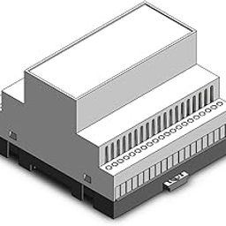 Gaurang Din Rail Modular Enclosure Dim 110 * 105 * 73.5mm 40 connections for Instrumentation, home automation Industrial boxes electrical box ABS enclosure Control Box (MD-105-01 Without Terminals)-12