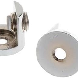 CALANDIS™ 10x2pcs Cylindrical Shape Adjustable Glass Clamp Shelf Support Brackets B | Other Cabinet Hardware | Cabinets & Cabinet Hardware | Building & Hardware | Home Improvement-picture-17