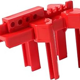 LOOM TREE® Valve Lock Adjustable Gate Valve Lockout Pipeline Red Practical Durable | 1 Ball Valve Lockout-23