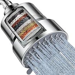 Purifit Mutli Spray Shower Head Filter for Hardwater | Chlorine Removal | Hair Falll | Lime Scale | 3 Mode Spray | Silver Finish-image-55