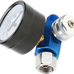 1/4” Spray Paint Gun Air Pressure Regulator with Pressure Gauge Pneumatic Accessory for Better Painting Effect-image-53