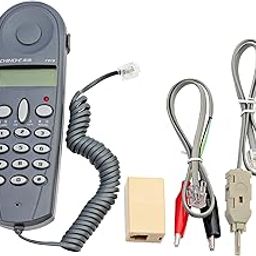 Neuvikter - Telephone Line Network Cable Tester for Phone, Stop Test Tester (Blue-Grey)-image-53