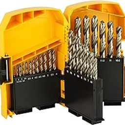 DEWALT DT5929-QZ HSS-G-Hard Metal Drill Machine Bit Set 1mm-15mm (Pack of 29)-image-27