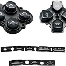 OSTENT Buttons Key Pad Set Repair Replacement Compatible for Sony PSP 3000 Series Console - Color Black-picture-15
