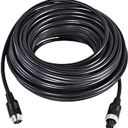 Ubervia Video Aviation Cable 4-Pin 52.49FT 16M Male to Female Extension Cable-image-15